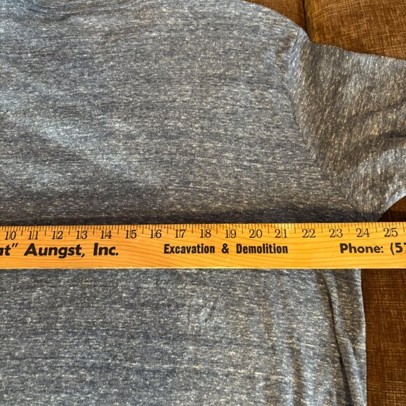 Boston Red Sox Baseball Heather Blue Short Sleeve T-Shirt Men's Sz XL - Picture 5 of 6